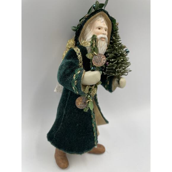 Vintage 2007 Hallmark Keepsake "Father Christmas" Ornament 4th in Series Green - Picture 3 of 9